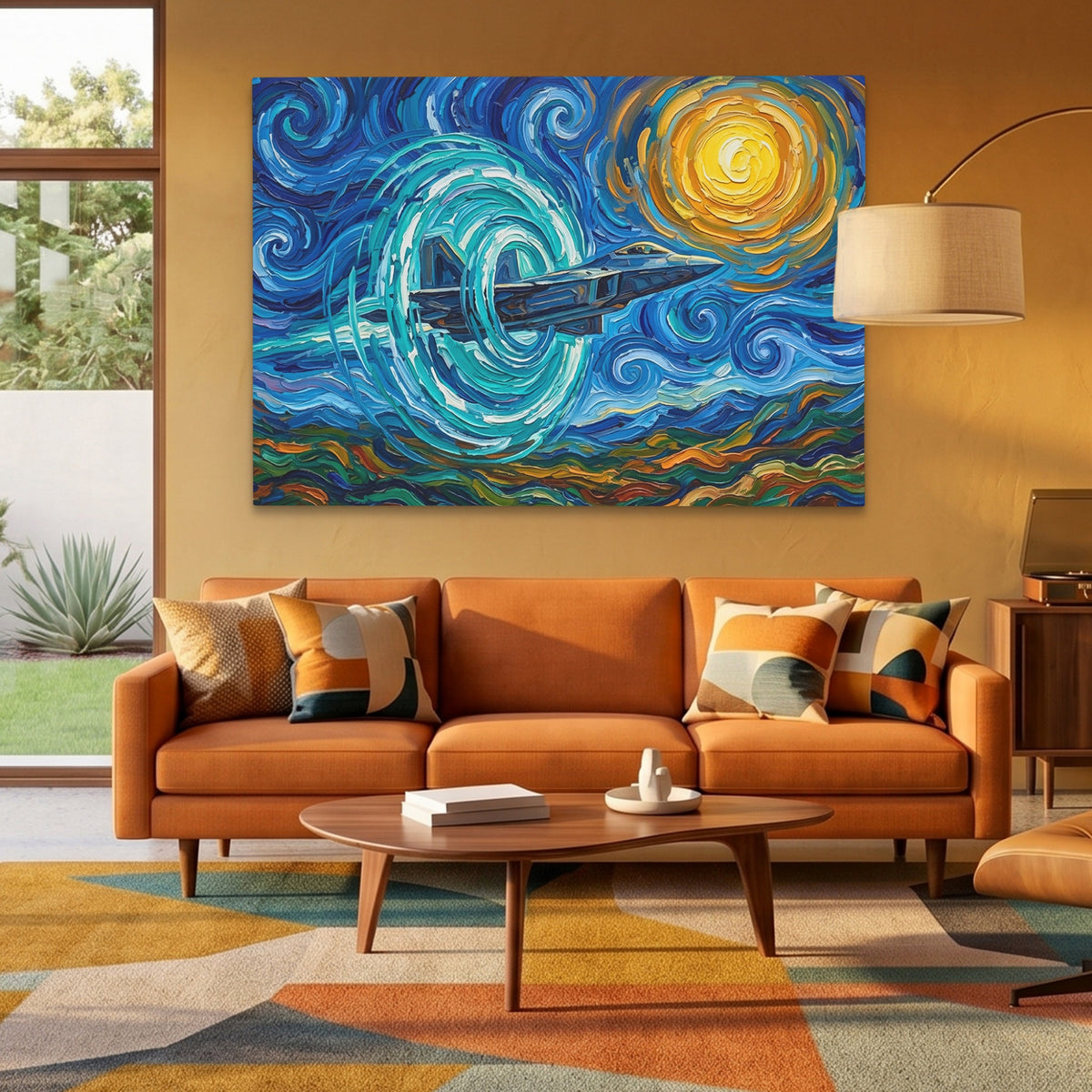 Fighter Starry Night — Fighter Starry Night Orange Room Land 141