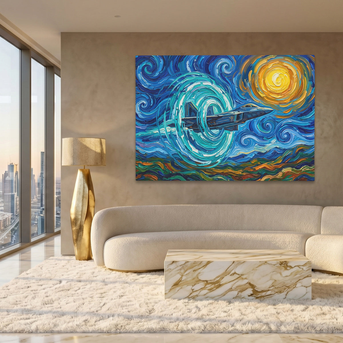 Fighter Starry Night — Fighter Starry Night White Gold Lux Land 189