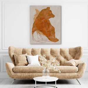 Figurative Bear - Luxury Wall Art