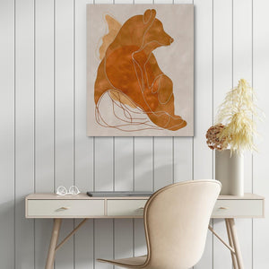 Figurative Bear - Luxury Wall Art