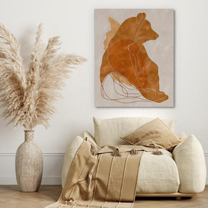 Figurative Bear - Luxury Wall Art