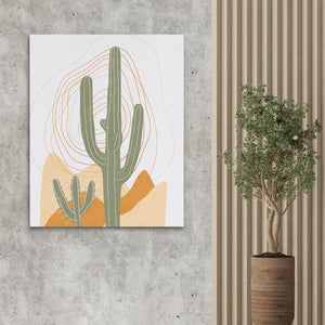 Figurative Cactus - Luxury Wall Art