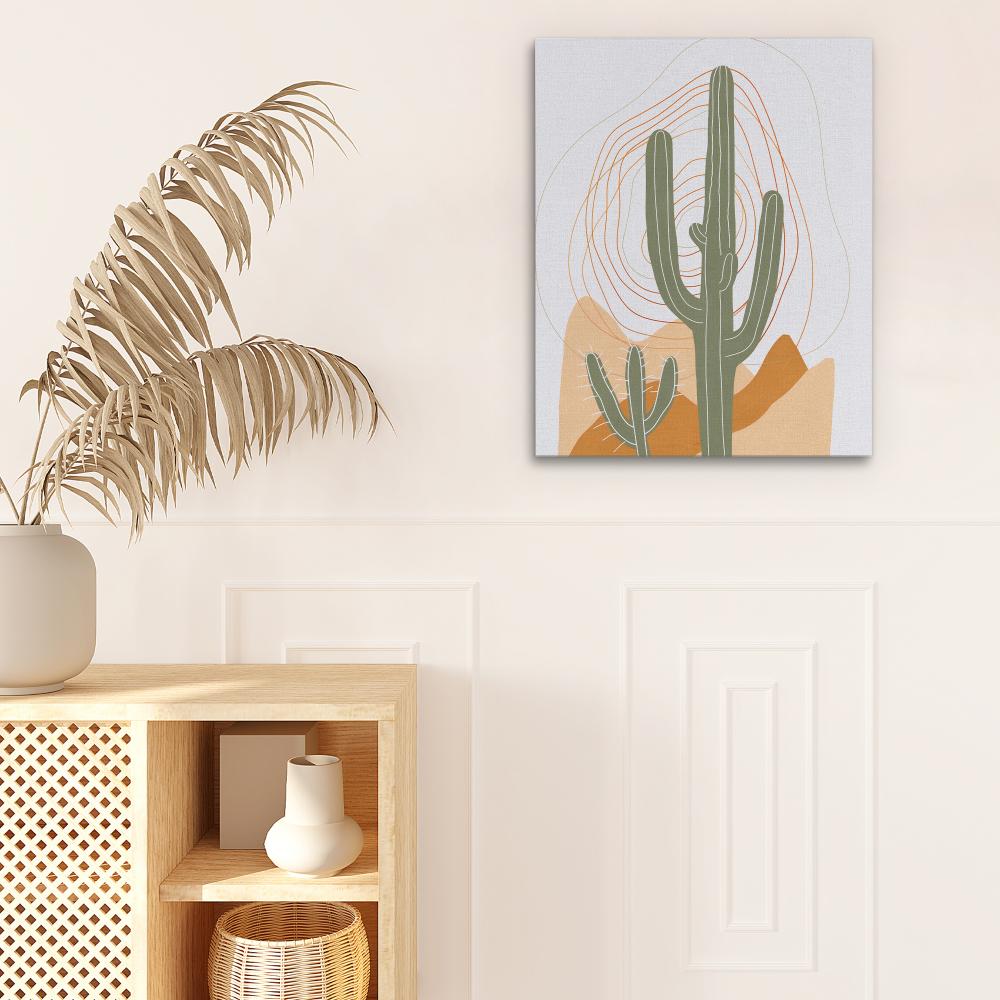 Figurative Cactus - Luxury Wall Art