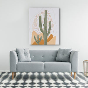 Figurative Cactus - Luxury Wall Art