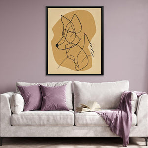 Figurative Fox - Luxury Wall Art