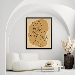 Figurative Fox - Luxury Wall Art