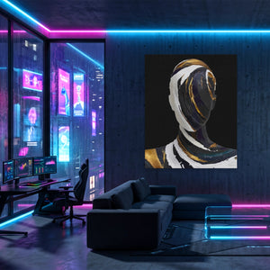 Figurative Torso Black Gold — Figurative Torso Black Gold Gaming Room Port 180