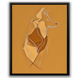 Figurative Wolf - Luxury Wall Art