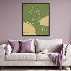 Figure of a Goddess - Luxury Wall Art