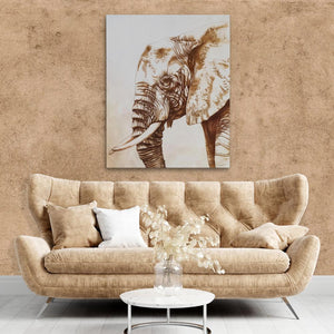 Figure of an Elephant - Luxury Wall Art