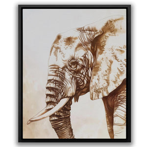 Figure of an Elephant - Luxury Wall Art