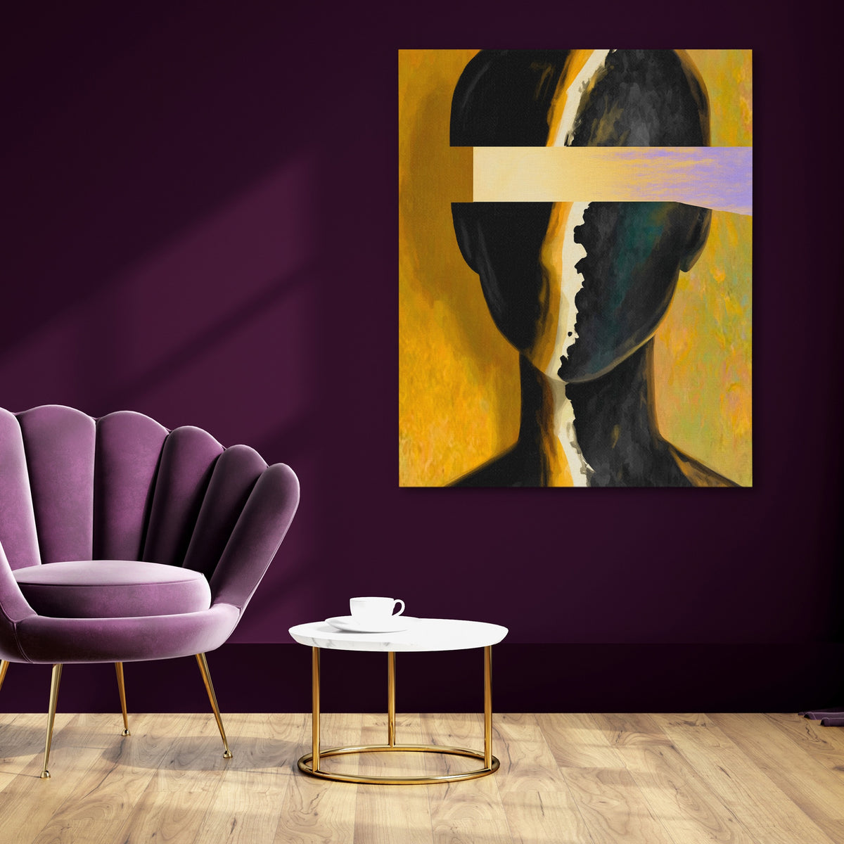 Figure Split Consciousness — Figure Split Consciousness purple room 109