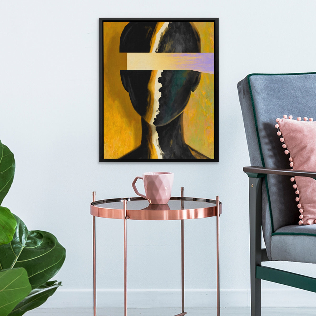 Figure Split Consciousness — Figure Split Consciousness Pink Cup 229