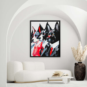 Financial Dogs - Luxury Wall Art