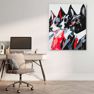 Financial Dogs - Luxury Wall Art