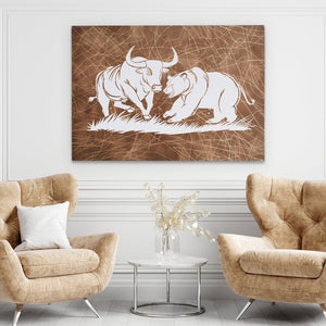 Financial Fury - Luxury Wall Art