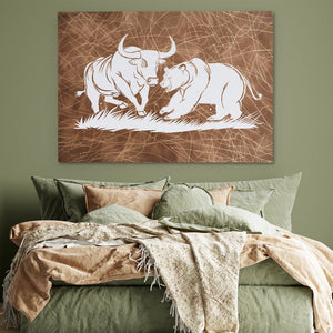 Financial Fury - Luxury Wall Art