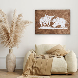 Financial Fury - Luxury Wall Art