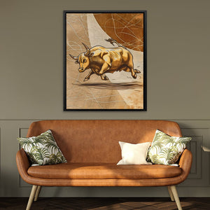 Financial Titan - Luxury Wall Art