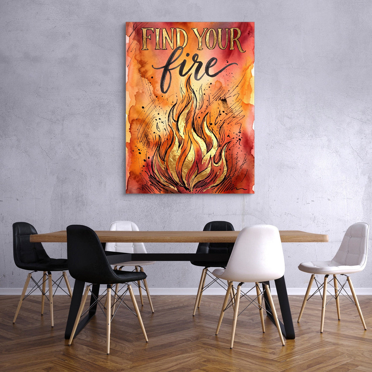 Find Your Fire - Luxury Wall Art