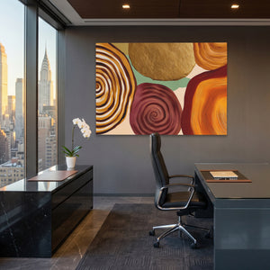 Fingerprint Organic Spirals — Fingerprint Organic Spirals Office View Land 214