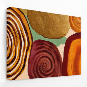 Fingerprint Organic Spirals — Fingerprint Organic Spirals Landscape   Side View   Full Wrap 182