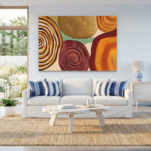 Fingerprint Organic Spirals — Fingerprint Organic Spirals Beach House Land 22