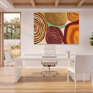 Fingerprint Organic Spirals — Fingerprint Organic Spirals Beach House Office Land 38