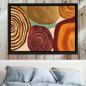 Fingerprint Organic Spirals — Fingerprint Organic Spirals Bed 2 Wood Panel 54