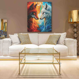 Fire and Ice - Luxury Wall Art