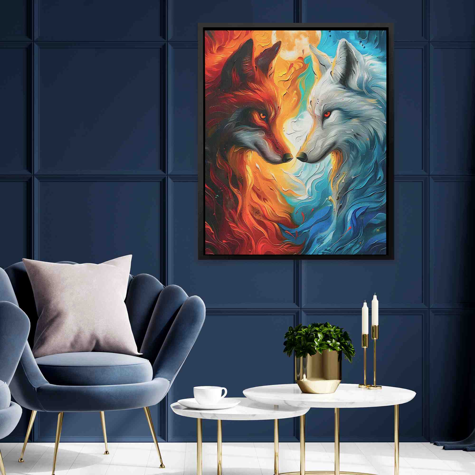 Fire and Ice - Luxury Wall Art