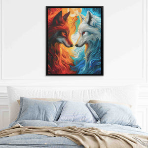 Fire and Ice - Luxury Wall Art