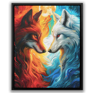 Fire and Ice - Luxury Wall Art