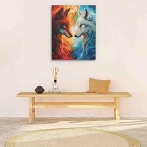 Fire and Ice - Luxury Wall Art