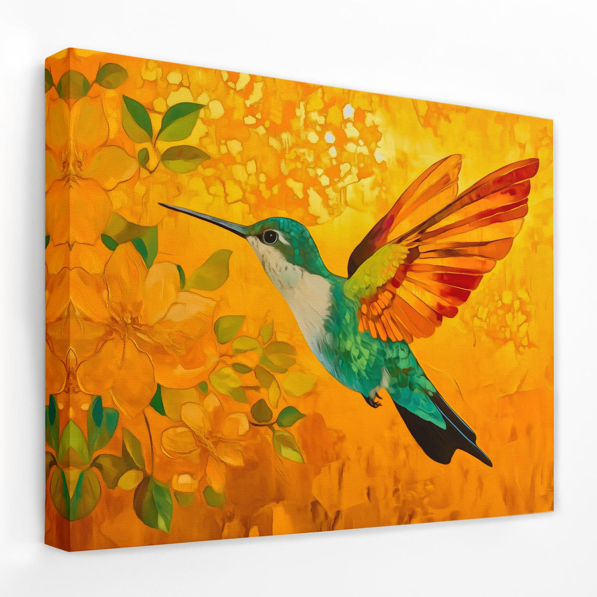 Fireflight Hummer - Luxury Wall Art