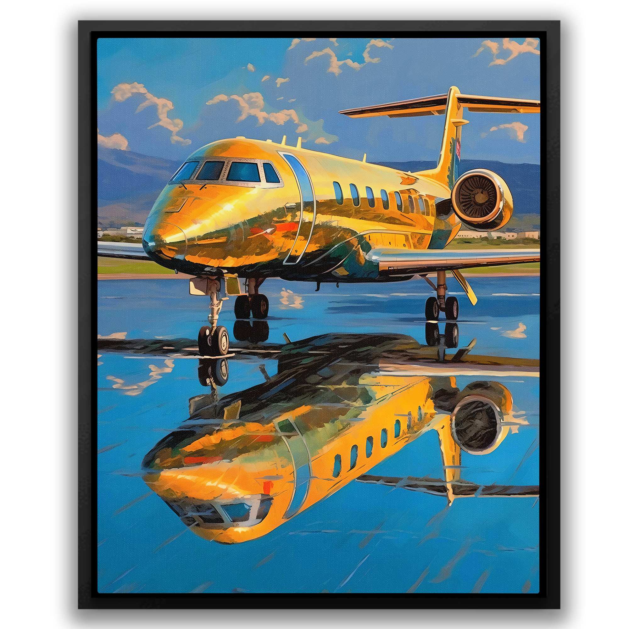 First Class Flight - Luxury Wall Art