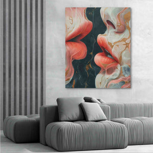 First Kiss - Luxury Wall Art