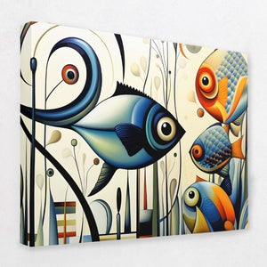 Fish Friends - Luxury Wall Art