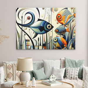 Fish Friends - Luxury Wall Art