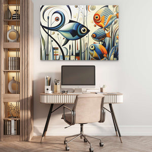 Fish Friends - Luxury Wall Art