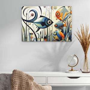 Fish Friends - Luxury Wall Art