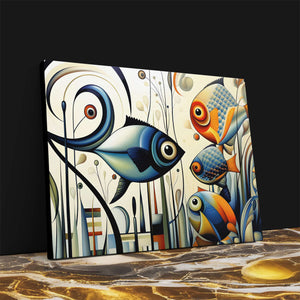 Fish Friends - Luxury Wall Art