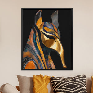 Flame Glass Ascension - Luxury Wall Art