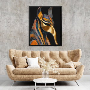 Flame Glass Ascension - Luxury Wall Art