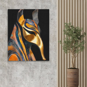 Flame Glass Ascension - Luxury Wall Art