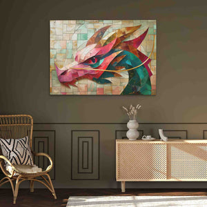 Flame's Fable - Luxury Wall Art