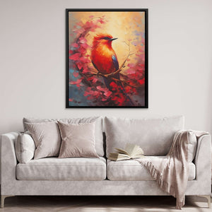 Flaming Feathers - Luxury Wall Art