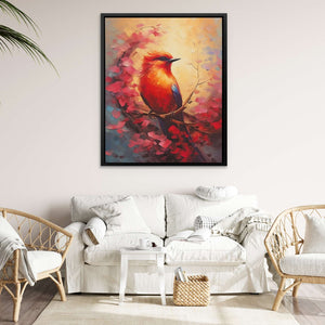 Flaming Feathers - Luxury Wall Art