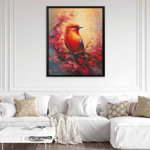 Flaming Feathers - Luxury Wall Art