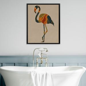 Flamingo Marble Dreams - Luxury Wall Art